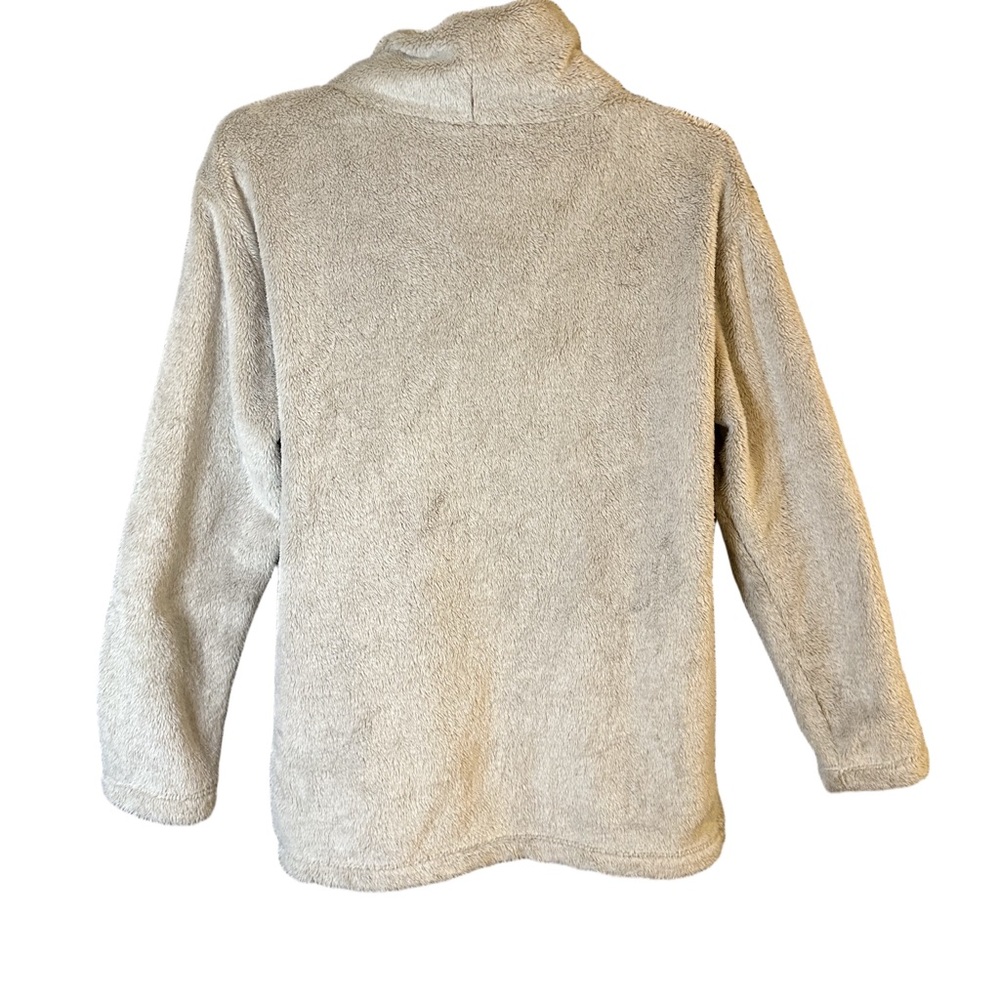 Rafaella Wheat Heather Teddy Pullover Womens S Cozy Winter Lounge Chic - Picture 8 of 8